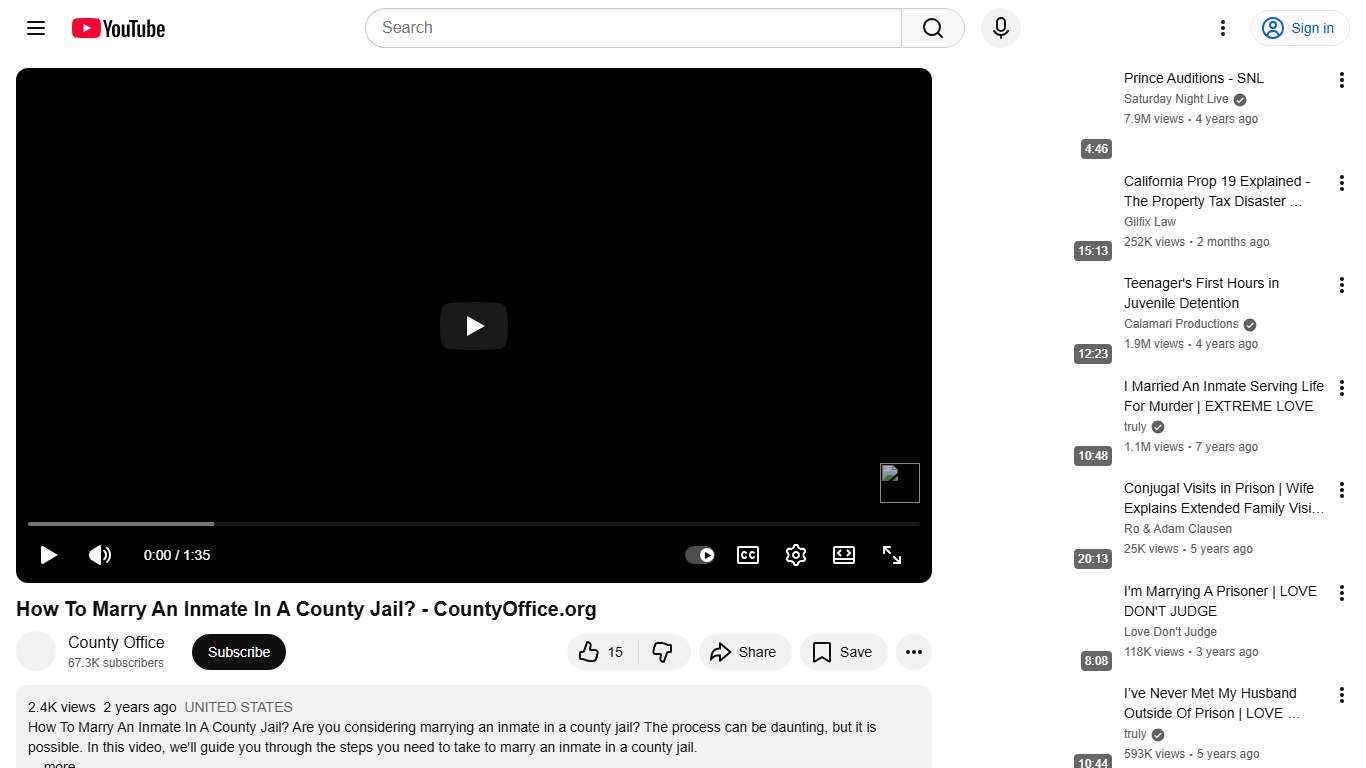 How To Marry An Inmate In A County Jail? - CountyOffice.org - YouTube